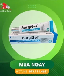 SurgiGel - Hỗ Trợ Bảo Vệ Tránh Nhiễm Trùng Vết Thương (Tuýp 30gr)Gel kháng khuẩn vết thương SurgiGel hỗ trợ bảo vệ tránh nhiễm trùng vết thương