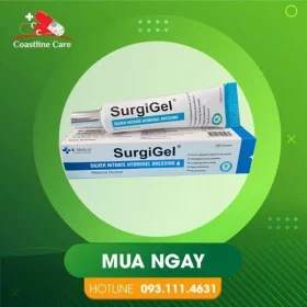 SurgiGel – Hỗ Trợ Bảo Vệ Tránh Nhiễm Trùng Vết Thương (Tuýp 30gr)