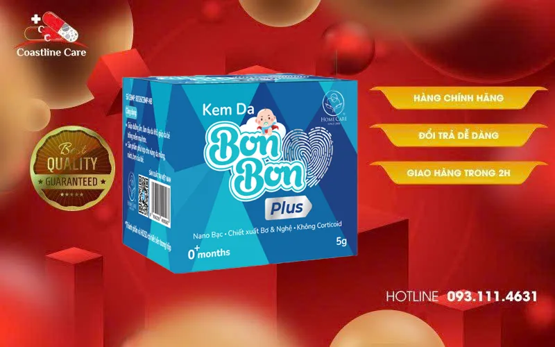 Kem Da Bon Bon Plus làm dịu da khô