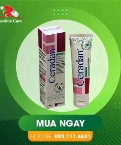 Ceradan Ceramide Hydra Moisturiser - Hỗ Trợ Dưỡng Ẩm Cho Da (Tuýp 80g)Kem dưỡng ẩm Ceradan Ceramide Hydra Moisturiser