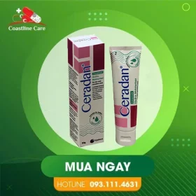 Ceradan Ceramide Hydra Moisturiser – Hỗ Trợ Dưỡng Ẩm Cho Da (Tuýp 80g)