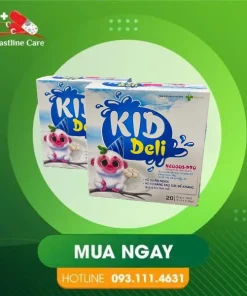 Kid Deli - Hỗ Trợ Trẻ Ăn Ngon (Hộp 20 Ống)Kid Deli giúp giảm mệt mỏi