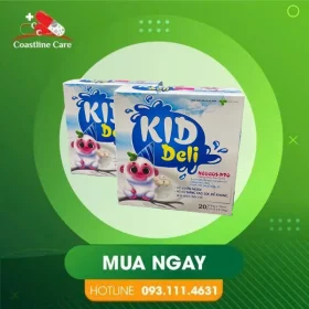 Kid Deli – Hỗ Trợ Trẻ Ăn Ngon (Hộp 20 Ống)