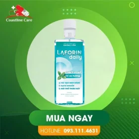 Nước Súc Miệng Laforin Daily – Hỗ Trợ Răng Chắc Khỏe (Chai 500ml)