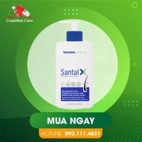 Dầu Gội Santal X – Hỗ Trợ Giảm Rụng Tóc (Hộp 250ml)