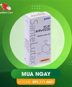 Sante Lutax 20 - Hỗ Trợ Giảm Nguy Cơ Thoái Hóa Điểm Vàng (Hộp 30 Viên)Sante Lutax 20 bổ sung lutein