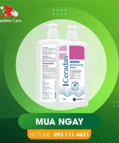 Ceradan Moisturising Wash - Sữa Tắm Hỗ Trợ Dưỡng Ẩm (Hộp 280ml)Sữa tắm Ceradan Moisturising Wash phù hợp với làn da nhạy cảm