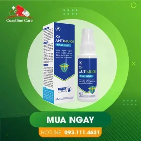 Xịt Antimuoi Nhất Nhất – Hỗ Trợ Ngăn Ngừa Muỗi & Côn Trùng (Hộp 60ml)
