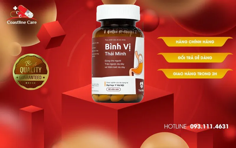 Bình Vị Thái Minh Giúp bảo vệ niêm mạc dạ dày