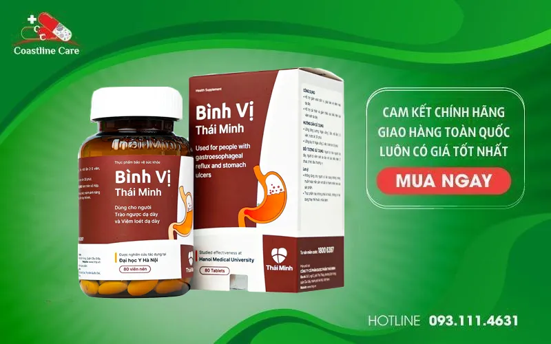 Bình Vị Thái Minh Giúp bảo vệ niêm mạc dạ dày