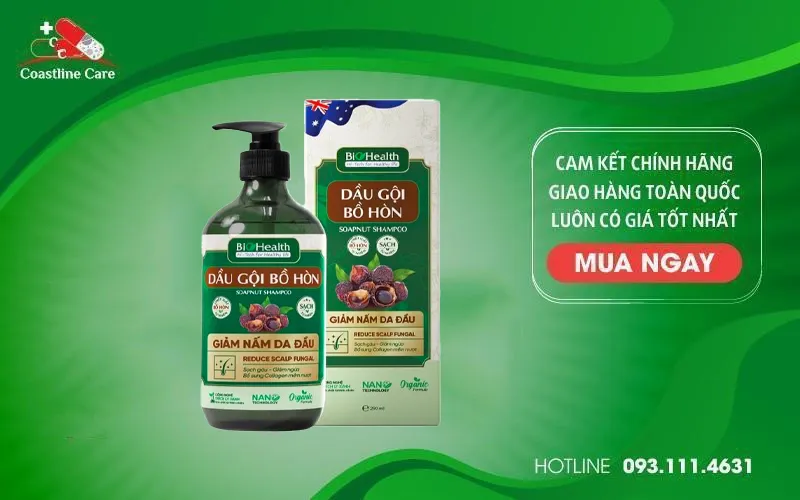 Dầu Gội Bồ Hòn BioHealth