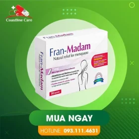 Fran-Madam – Hỗ Trợ Cải Thiện Tình Trạng Rối Loạn Nội Tiết Tố Nữ (Hộp 30 viên)