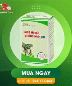 Hoạt Huyết Dưỡng Não BDF - Giúp Cải Thiện Các Triệu Chứng Thiếu Máu Não (Hộp 60 viên)Hoạt Huyết Dưỡng Não BDF