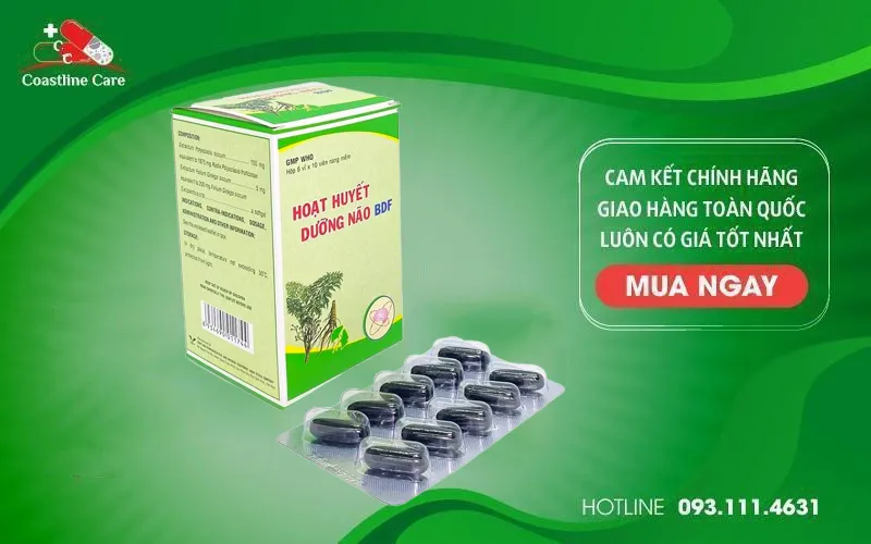 Hoạt Huyết Dưỡng Não BDF