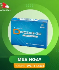 Dipozag 30 - Hỗ Trợ Điều Trị Xuất Tinh Sớm Nguyên Phát Ở Nam Giới (Hộp 4 viên)Dipozag 30