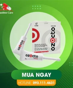 Ozocto Cream - Hỗ Trợ Điều Trị Trĩ (Hộp 5 tuýp)Ozocto Cream