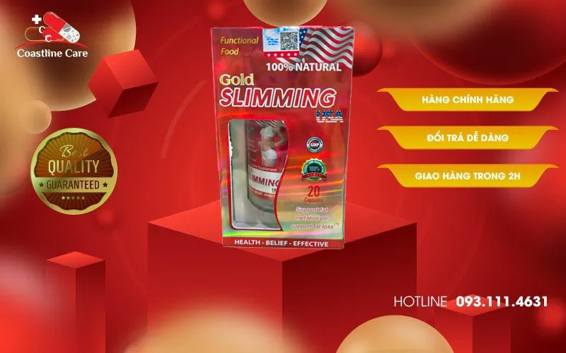 Viên Uống Giảm Cân Gold Slimming