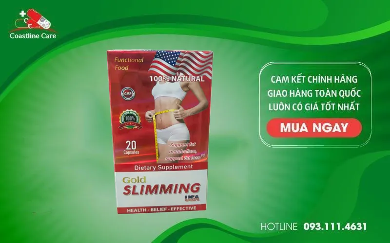 Viên Uống Giảm Cân Gold Slimming